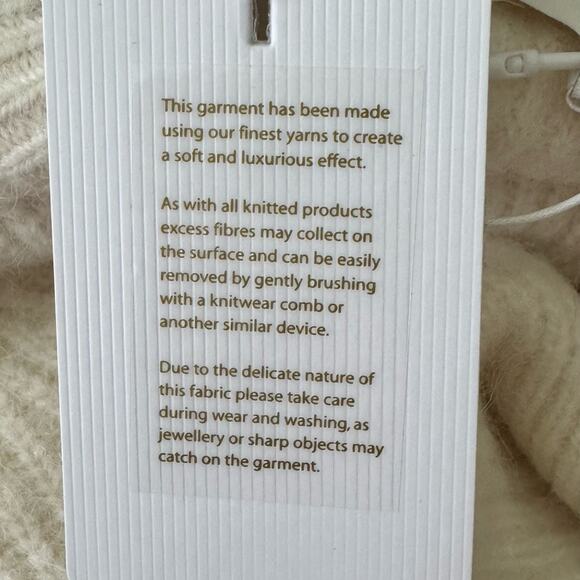 Ted Baker London Rosi Wool Blend Rhinestone Embellished Buttons Cardigan NWT  16 - Picture 13 of 14